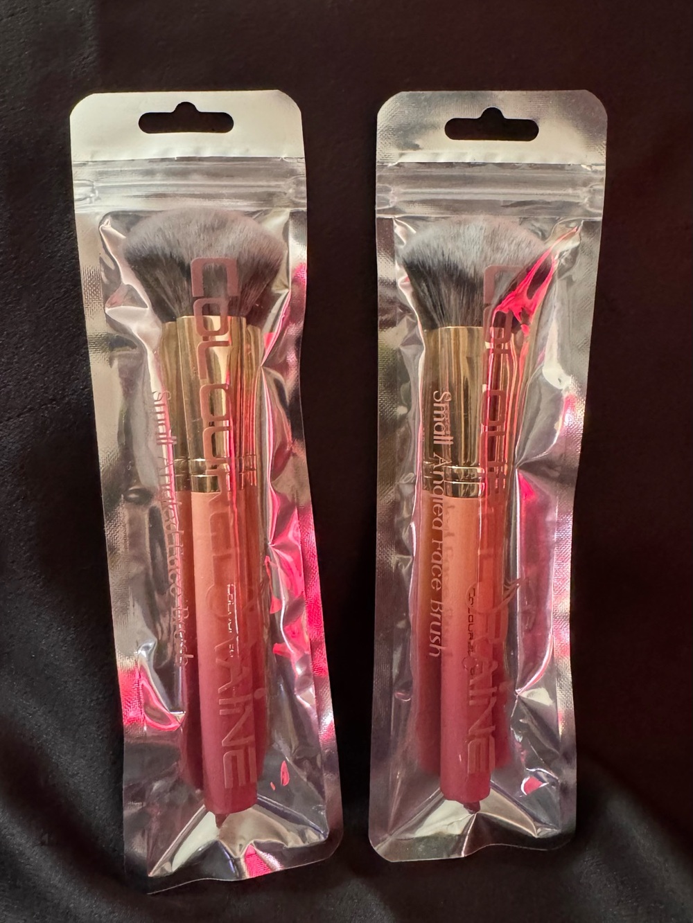 🌸COLOURED RAINE🌸Cosmetic Small-Angled Face Brush *Price is for ONE ONLY!